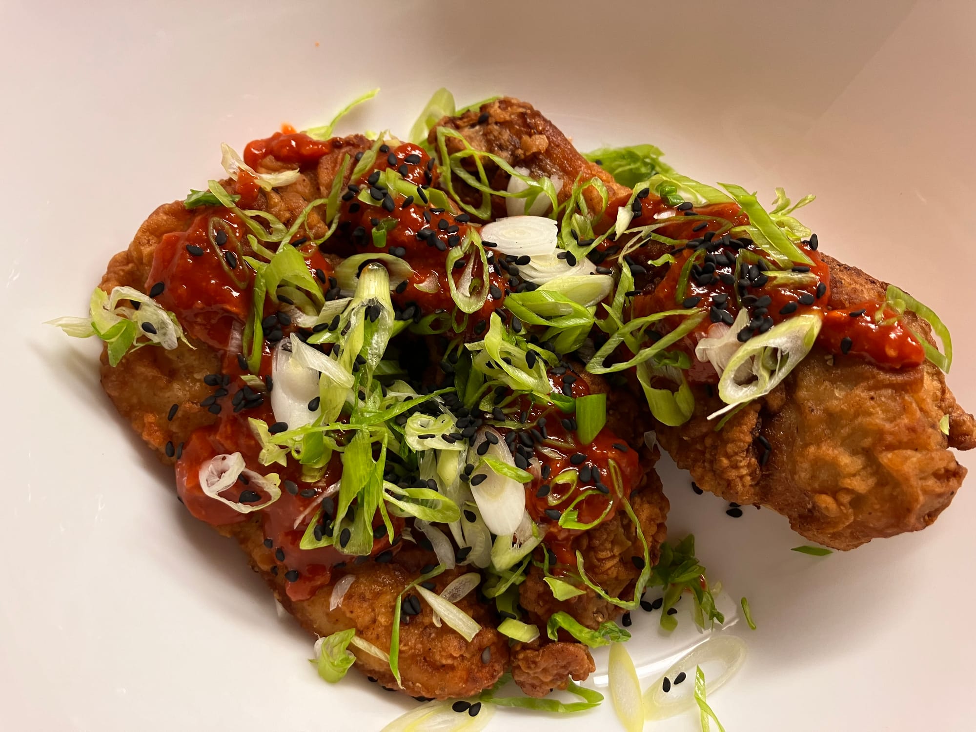 Boozy Korean Fried Chicken