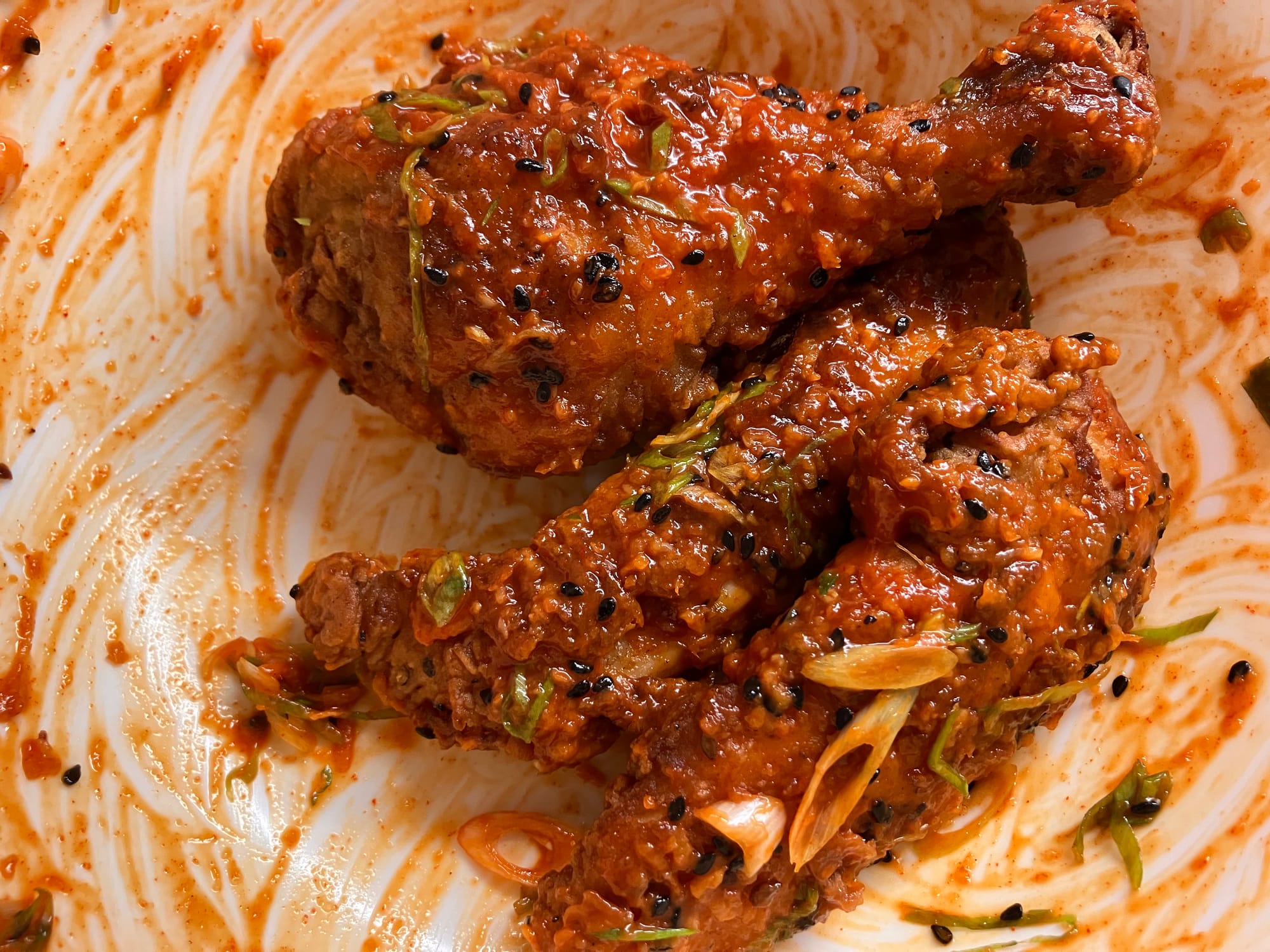 Boozy Korean Fried Chicken
